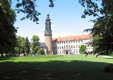 Das Stadtschloss Weimar.