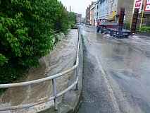 Hochwasser Mai/Juni 2013: Bachstraße