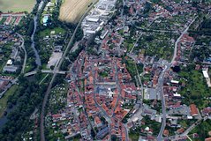 Luftbilder von Kahla: Blick auf die Altstadt (Zentrum)