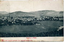 historische Ansichten: Kahla 1907