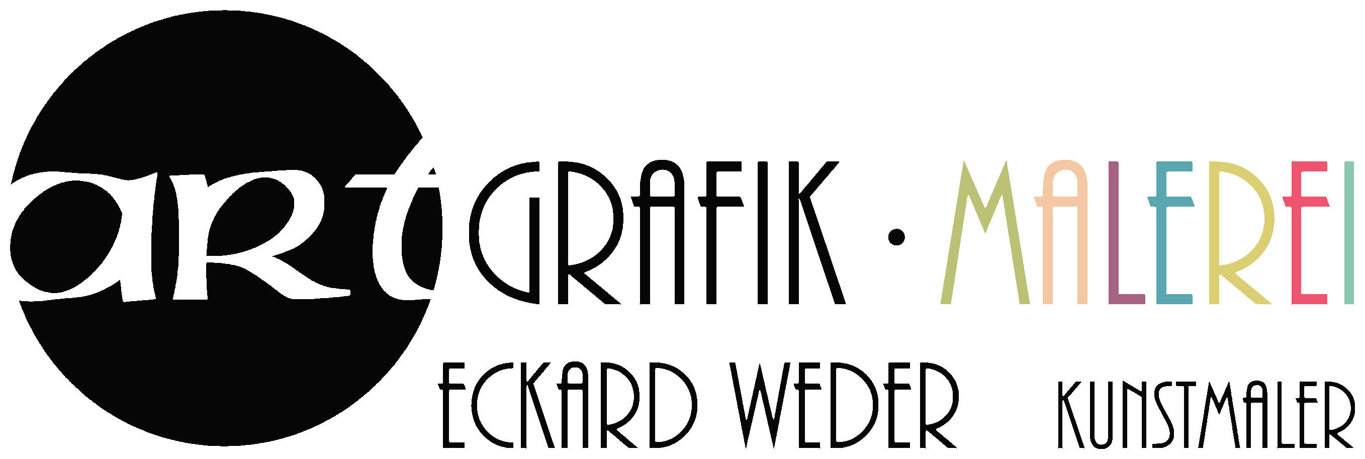 Logo: Art Grafik Maler - Eckard Weder - Kustmaler