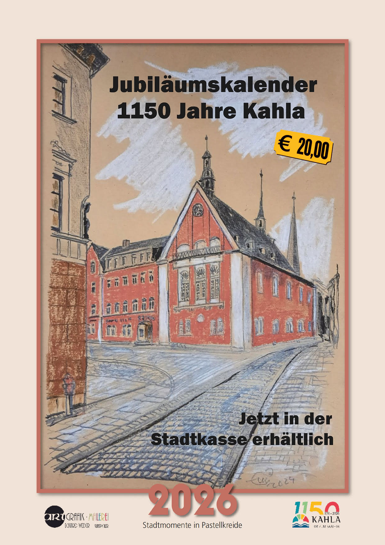 1150 Jahre Kahla 876 - 2026 Jubiläumskalender