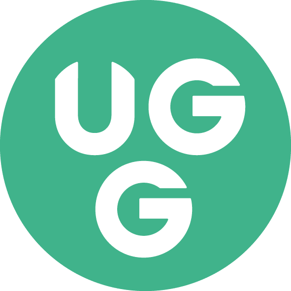 UGG (Unsere Gruene Glasfaser) Logo
