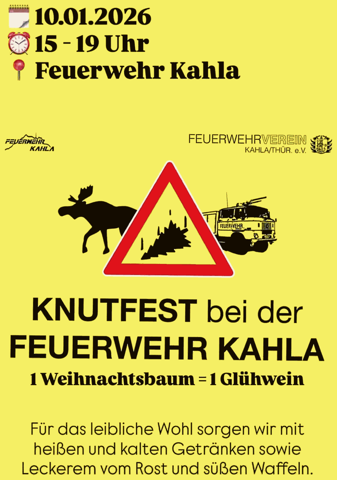 Knutfest 2026-01-10 | 15:00-19:00 Uhr