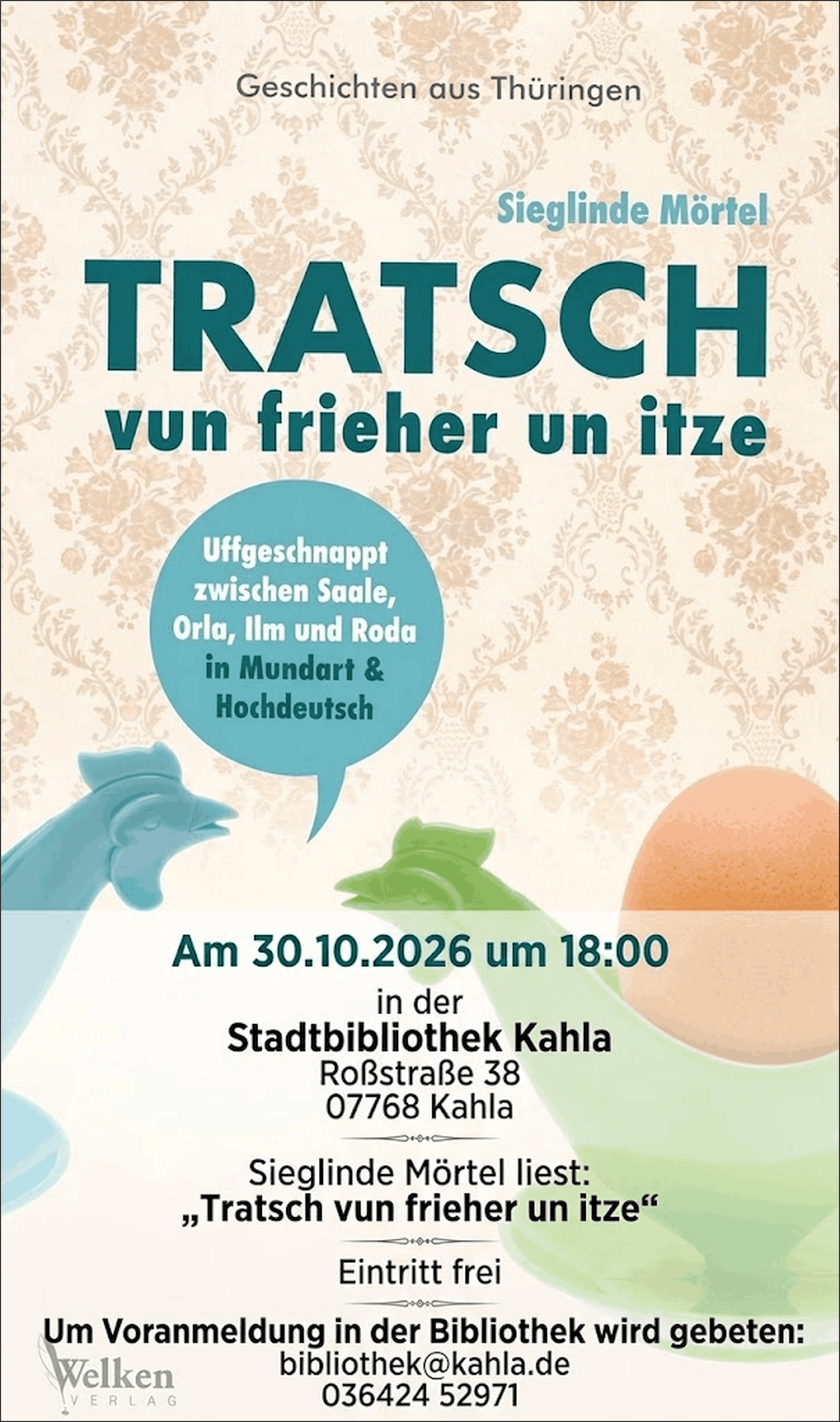 Plakat: Tratsch