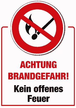 Brandgefahr