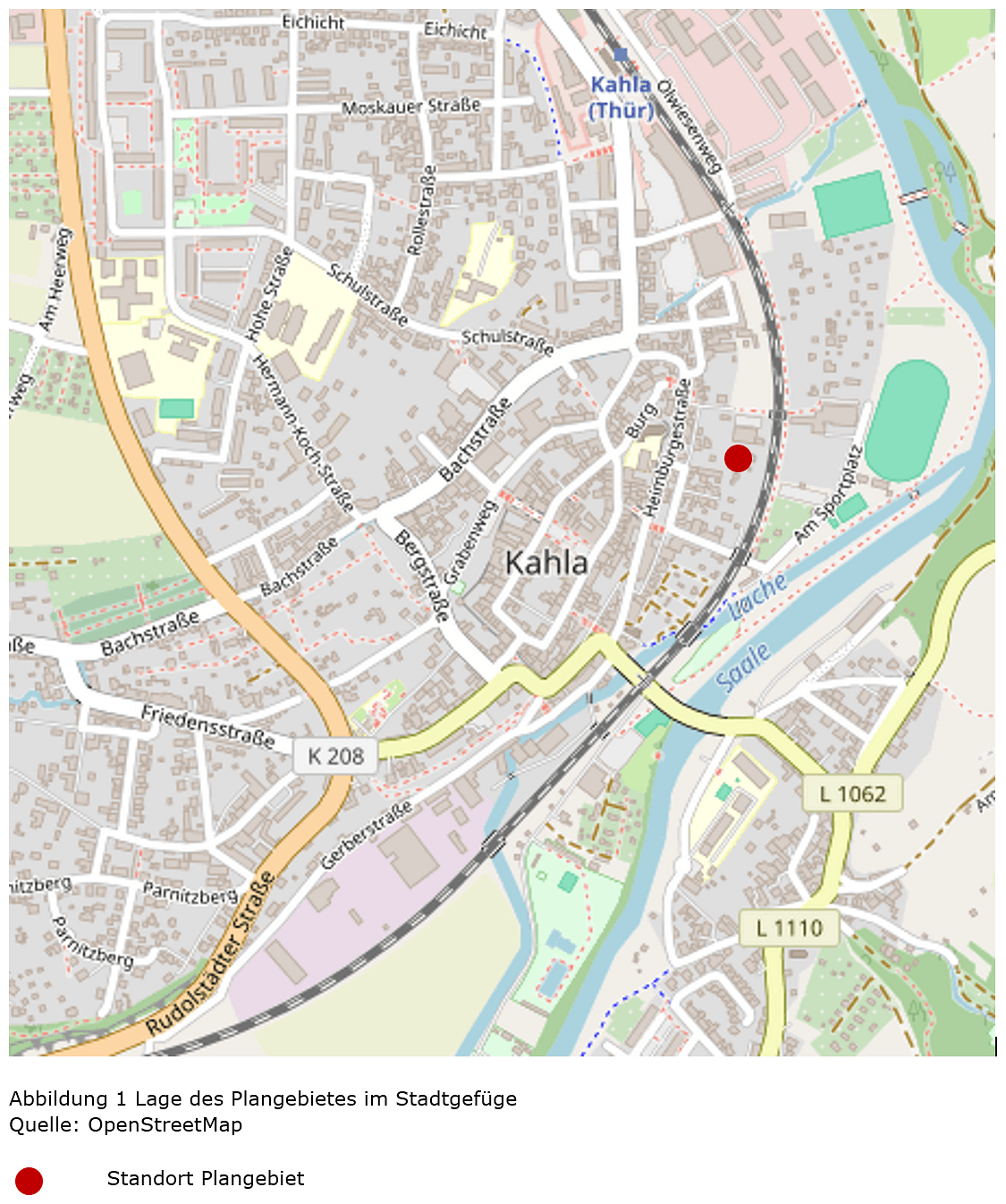 Bebauungsplan Töpfergasse