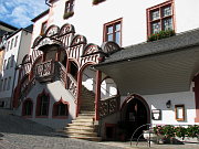 Das spätgotische Rathaus von Pößneck