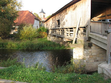 Holzbrücke Buchfahrt