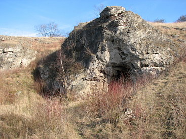 Fundstätte Kniegrotte Döbritzer Höhlen