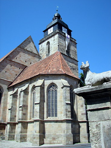 Die Dreifaltigkeitskirche in Eisfeld.