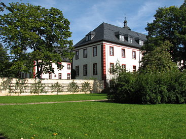 Saalfelder Residenzschloss Parkblick