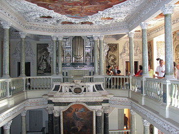 Orgel in der Schlosskapelle Saalfeld
