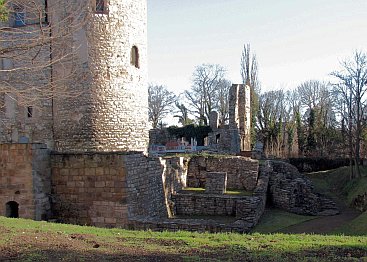Die Ruinen: Schloss Neideck Arnstadt