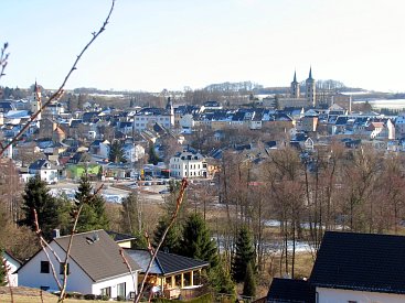 Blick auf die Stadt Schleiz