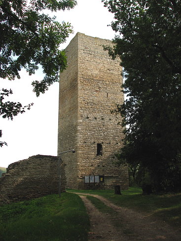 Bergfried Untere Sachsenburg
