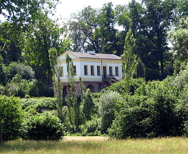 Römisches Haus im Weimar Park an der Ilm.