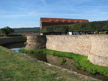Innerer Wassergraben Festung Heldrungen