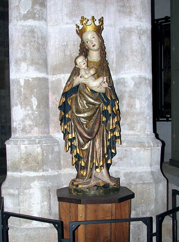 Liebfrauenkirche Arnstadt Madonna
