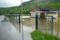Hochwasser in Kahla 02. Juni 2013