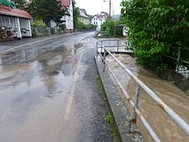 Hochwasser Mai/Juni 2013: Bachstraße