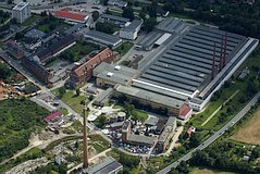 Luftbilder von Kahla: Blick auf die KAHLA/Thüringen Porzellan GmbH