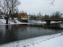 Winter 2012: Saalebrücke (13. Februar 2012)