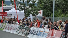 aktuelle Stadtansichten: Internationale Thüringen-Rundfahrt U23 im Kahlaer Gewerbegebiet (2011-06-29)