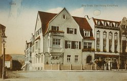 historische Ansichten: Bergstraße, Ecke Herzog Ernst-Platz