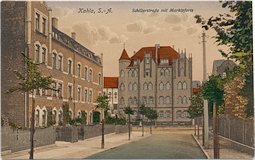 historische Ansichten: Schillerstraße Kahla 1910