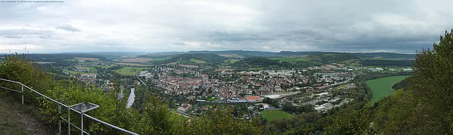Kahla Thüringen Panorama